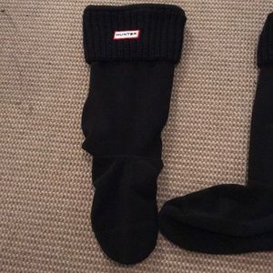 Hunter boot black sock inserts